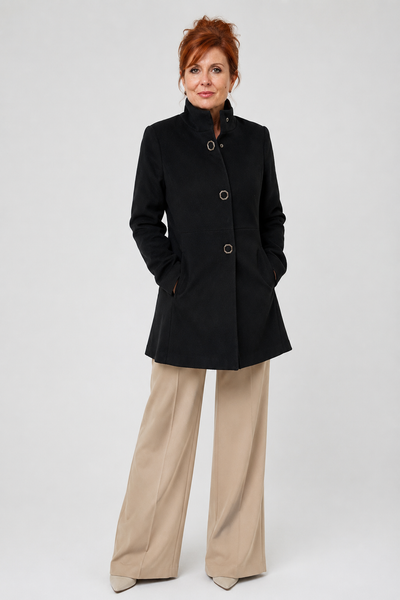 CAPPOTTO DONNA GRIFFAI PISTAGNA CON CLIP TASCHE ART. DGF7356