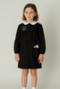 GREMBIULE SCUOLA BAMBINA COLLETTO TASCHE RICAMOMARCA SIGGI ART.33GR3599