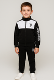 TUTA COTONE FELPATO TEMPO LIBERO BAMBINO RAGAZZO ZIP SQUADRA JUVENTUS ART. JF201110