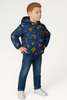 GIUBBETTO IMBOTTITO REVERSIBILE BAMBINO ZIP CAPPUCCIO TASCHE MARCA LOSAN ART.2252005AL