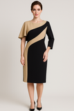 ABITO DONNA ELEGANTE MANICA TRE QUARTI  CERIMONIA GABRIELLA ART. 49 MEA-AIDA