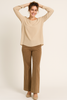 PANTALONE DONNA EMANUELA COSTA ELASTICO COSTINE LARGO MORBIDO ART.35802