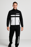 TUTA COTONE FELPATO TEMPO LIBERO UOMO RAGAZZO ZIP SQUADRA JUVENTUS ART. JF101115