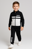 TUTA COTONE FELPATO TEMPO LIBERO BAMBINO RAGAZZO ZIP SQUADRA JUVENTUS ART. JF201115