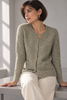 GIACCA DONNA SEASONS OF GRACE MAGLIA BOTTONI ART. 329