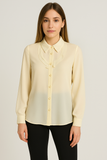 CAMICIA DONNA RAGAZZA VOLANT BOTTONI MARCA JENNIFER CLOSE ART. 1526