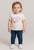 T-SHIRT BAMBINA COTONE GIROCOLLO  LOSAN ART. LBGAP0303-25007