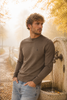 MAGLIONE UOM0 COVERI MOVING GIROCOLLO BASICO VISCOSA ART. TR1720