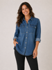 CAMICIA DONNA RAGAZZA JEANS MARCA EMANUELA COSTA ART. EC1006