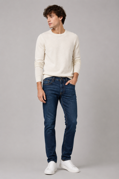 JEANS UOMO RAGAZZO REGULAR FIT MARCA BBLEND ART. 20716674
