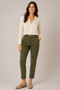 PANTALONI DONNA RAGAZZA BOTTONE CERNIERA TASCHE MARCA MYASTREET ART. LU55605