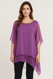 BLUSA DONNA RAGAZZA STRASS ASIMMETRICA MARCA JENNIFER CLOSE ART. 1508