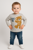 T-SHIRT BIMBO MANICA LUNGA GIROCOLLO MARCA LOSAN  ART.LBBAP0303 24051