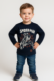 T-SHIRT BIMBO MANICA LUNGA SPIDERMAN MARCA LOSAN ART. LKBAP0303 24069