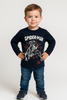 T-SHIRT BIMBO MANICA LUNGA SPIDERMAN MARCA LOSAN ART. LKBAP0303 24069