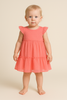 ABITO VESTITO BAMBINA SMANICATO BALZE POIS MARCA LOSAN ART.316-7782AL