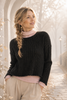 MAGLION DONNA GRIFFAI GIROCOLLO A COSTE VISCOSA LUREX ART. 7023
