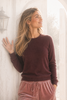 MAGLIONE DONNA GRIFFAI BASICO PARICOLLO VISCOSA ART. 6900