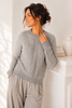 MAGLIONE DONNA GRIFFAI PARICOLLO TRECCE PAILLETTES ART. 7040