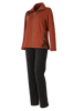 TUTA DONNA CAMPAGNOLO FELPA FULL ZIP PANTALONE TASCHE FELPATA ART.8Q76584