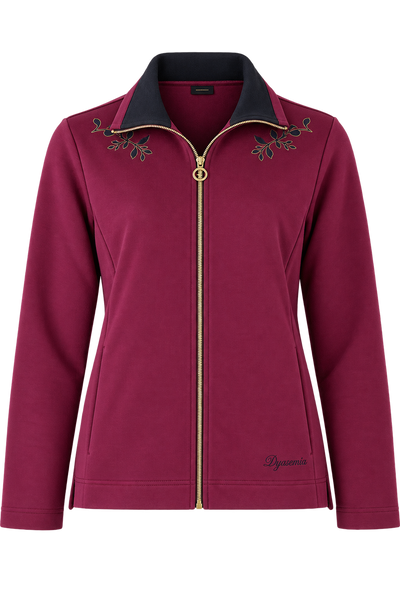 TUTA DONNA CAMPAGNOLO FELPA FULL ZIP PANTALONE JERSEY PESANTE ART. 8E76565
