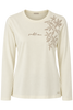 MAGLIA DONNA CAMPAGNOLO MANICA LUNGA GIROCOLLO STAMPA SPACCHI JERSEY COTONE ART.2K9646