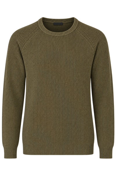 MAGLIONE UOMO RIFLE GIROCOLLO COSTA INGLESE COTONE ART. RFTR820