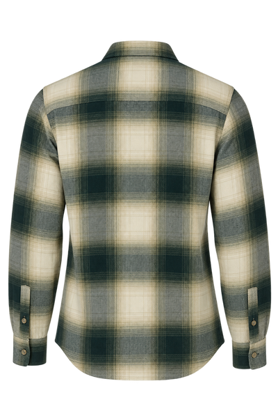 CAMICIA UOMO LEE FLANELLA SCOZZESE BOTTONI TASCHINO LOGO COTONE ART. LEESURE SHIRT PONDEROSA PINE