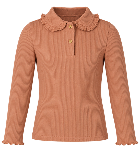 POLO NEONATA ZIPPY JERSEY A COSTINE MANICHE LUNGHE COTONE ART. ZBGAP0303-26039