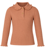 POLO NEONATA ZIPPY JERSEY A COSTINE MANICHE LUNGHE COTONE ART. ZBGAP0303-26039