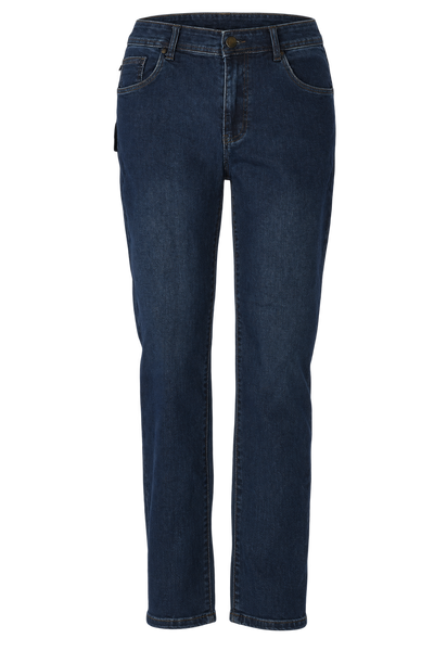 JEANS DONNA EMANUELA COSTA TAGLIE OVER CINQUE TASCHE ELASTICIZZATO STRASS ART. EC6908