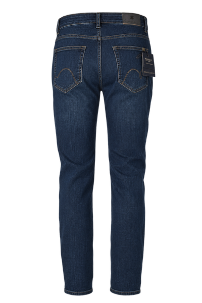 JEANS DONNA EMANUELA COSTA TAGLIE OVER CINQUE TASCHE ELASTICIZZATO STRASS ART. EC6908