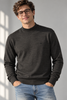 MAGLIONE UOMO IL GRANCHIO LUPETTO BASICO LOGO LANA ART. GRT1048