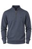 MAGLIONE UOMO IL GRANCHIO LUPETTO MEZZA ZIP LANA LOGO ART. GRT1047