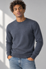 MAGLIONE UOMO IL GRANCHIO GIROCOLLO BASICO LOGO LANA ART. GRT1045