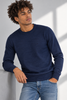 MAGLIONE UOMO IL GRANCHIO GIROCOLLO BASICO LOGO LANA ART. GRT1045