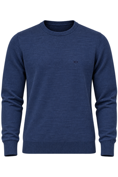 MAGLIONE UOMO IL GRANCHIO GIROCOLLO BASICO LOGO LANA ART. GRT1045
