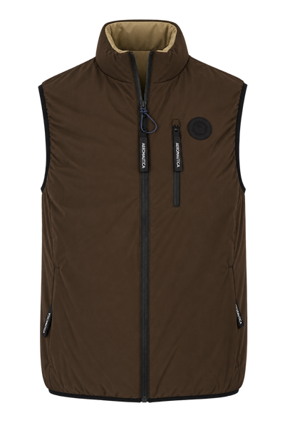 GILE UOMO SAI AMBROSINI INBOTTITO REVERSIBILE ZIP TASCHE ART. ARI6GL011646U