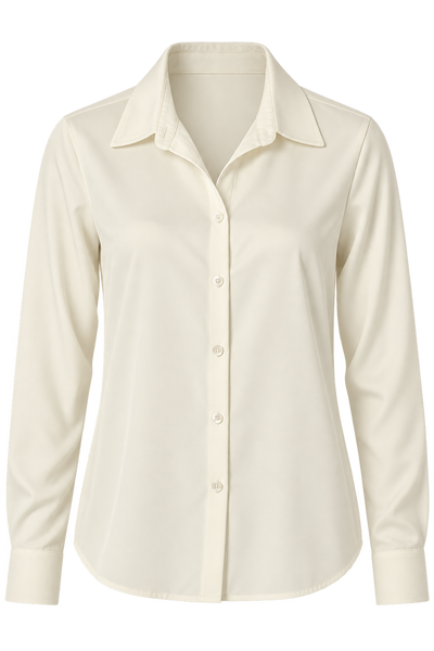 CAMICIA DONNA GRIFFAI RASO MANICA LUNGA POLSINI BOTTONI  ART. DGF7581