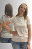 MAGLIA DONNA GAIA B MANICA CORTA GIROCOLLO VISCOSA LUREX ART. 171
