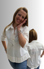 BLUSA DONNA POLO AMPIA MANICHE TRE QUARTI JENNIFER CLOSE ART. 1516