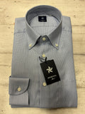 CAMICIA SPORTING MARE  PUTO COTOONE MICROFANTASIA VESTIBILITA REGOLARE BOTTONCINI TASCHINO MANICA LUNGA ART NIZZA E 284