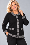 COREANA DONNA BIEFFE TAGLIE OVER MISTO LANA CON TASCHE E BORDI ART 2663 OVER