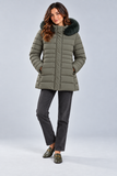 GIACCONE DONNA TALENTI  CON CAPUCCIO  RIMOVIBILE ART.TB401