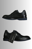 SCARPE UOMO ELEGANTE PELLE STRINGA NERO GIARDINI ART. A01170