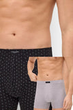 BOXER INTIMOUOMO COTONE ELASTICIZZATO MICRO FANTASIA YSABEL MORA ART. 20453