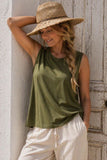 MAGLIA DONNA GRIFFAI GIROCOLLO SMANICATA ASIMMETRICA FILO SCOZIA ART. DGP7805