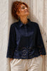 CAMICIA DONNA GRIFFAI MANICHE 3/4 BORDI IN PIZZO POPELINE COTONE ART. DGP8032