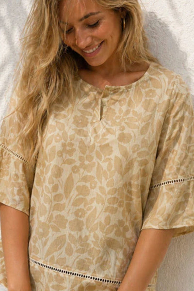 CASACCA DONNA SILCO GIROCOLLO CON V  MANICA TRE QUARTI TRAFORATA FIORATA ART.103
