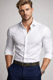 CAMICIA UOMO ZENOBI VESTIBILITA SLIM COLLO MEZZO FRANCESE MANICA LUNGA PURO COTONE ART.2130
